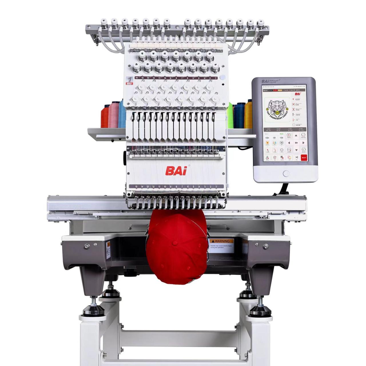 Mirror BAI Commercial Embroidery Machine For High Volume Production