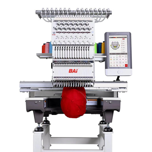 Mirror BAI Commercial Embroidery Machine For High Volume Production