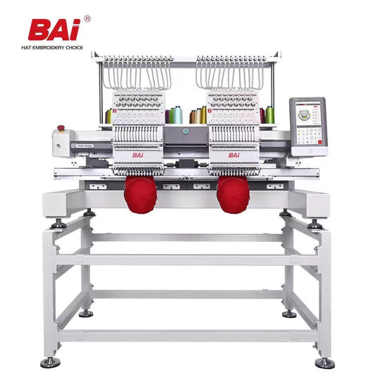 Vision Dual Head BAi Commercial Embroidery Machine
