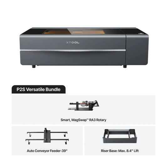 xTool P2S 55W Desktop CO2 Laser Cutter